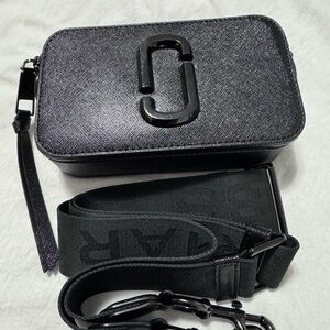 Marc Jacobs Textured Black Crossbody Bag
